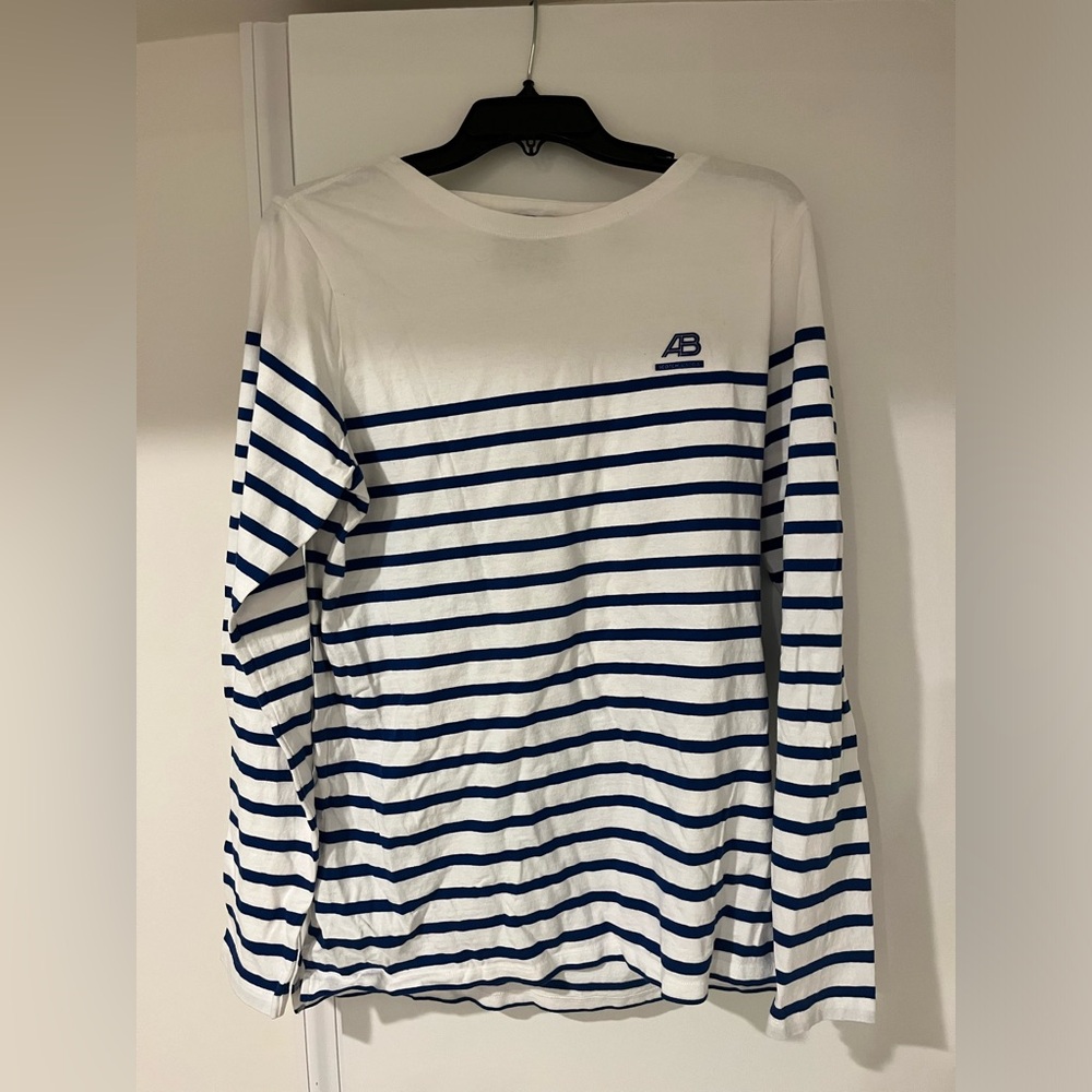 Scotch & Soda “The Breton” Striped Long Sleeve Shirt Size Large